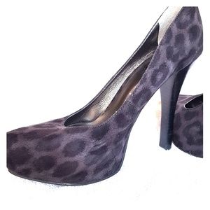 Leopard print heels